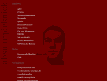 Tablet Screenshot of absolutpicknick.de